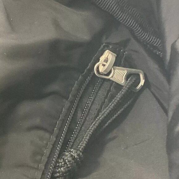 BALENCIAGA Bicolor wheel logo bag Backpack Nylon Black